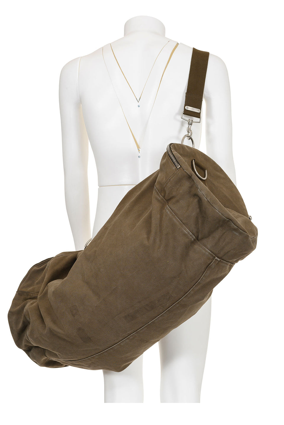 HELMUT LANG VINTAGE MILITARY DUFFLE BAG – MORPHINE.ONLINE