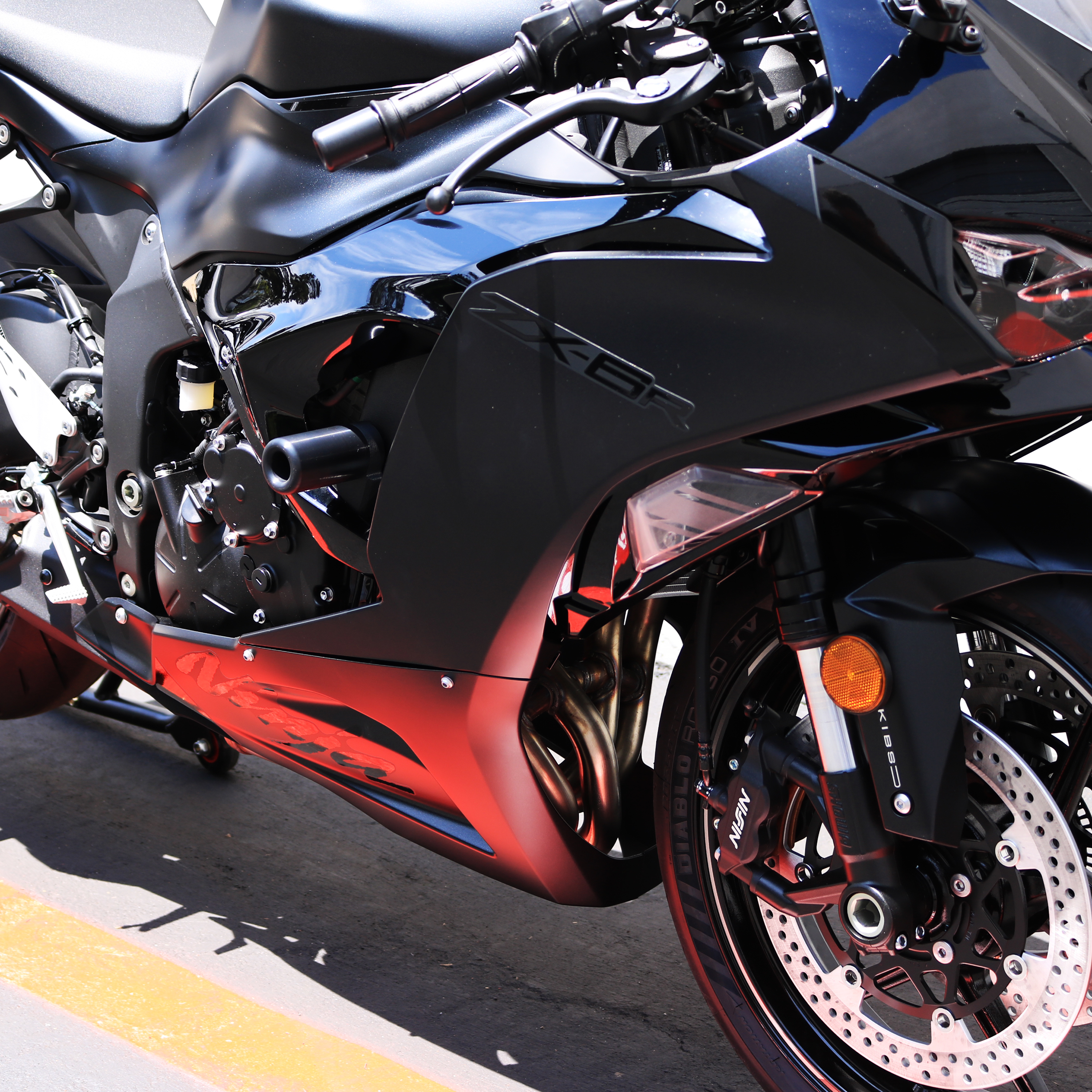 ZX-6R ZX6R 24-25 NO CUT Black Frame Sliders – Moto911.com