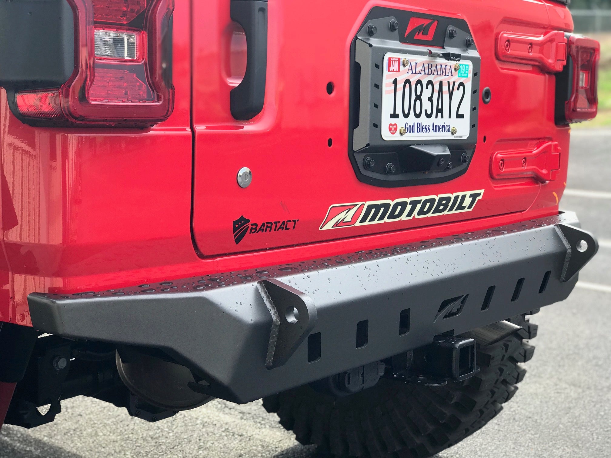 Crusher Rear Bumper No Spare for Jeep JL / JLU