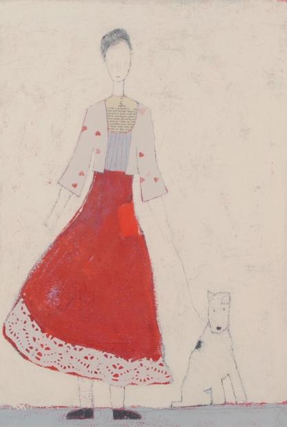 アノラ・スペンスがシルクスクリーンの版画で制作したインテリアの絵画