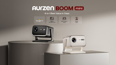 Aurzen Unveils BOOM mini Projector - Your Smart Theatre in a Box