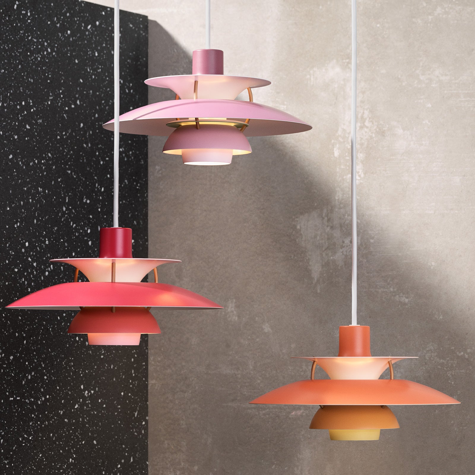 Louis Poulsen PH 5 ミニ (オレンジグラデーション)【お取り寄せ商品