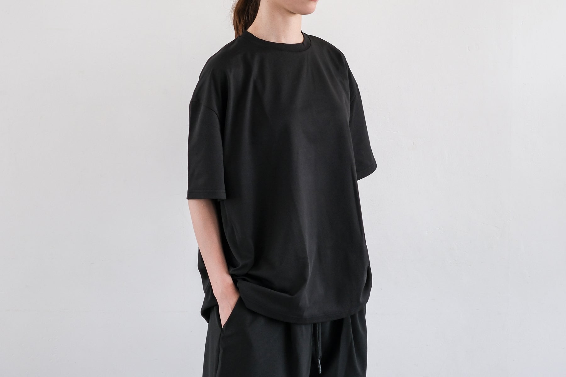 MOON-TECH® OVERSIZE TEE / Black