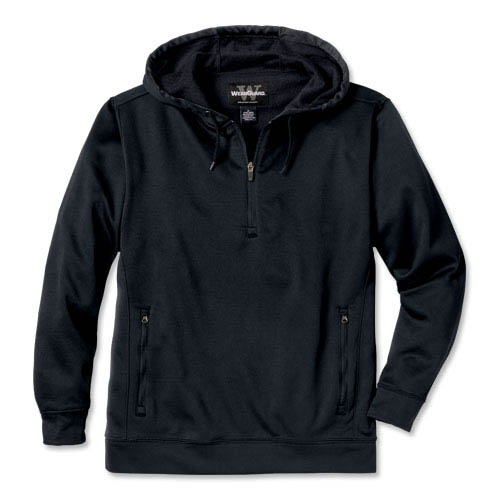 3444 - WearGuard® Lightweight Performance Fleece 1/4-Zip Hooded