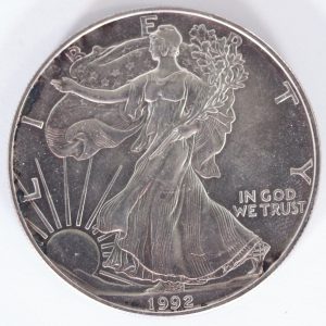 アメリカ DOLLAR銀貨 ウォーキングリバティ 1992年 UNC | ミスターコインズ