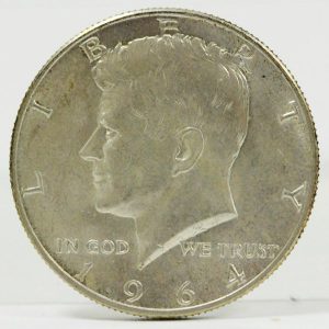 アメリカ 1964-D 50セント銀貨 ケネディ | ミスターコインズ