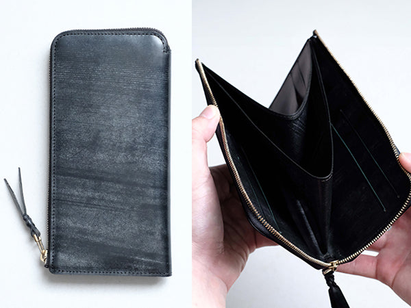 限定】L字ファスナー長財布 “Cram long”/ブライドルレザー – munekawa