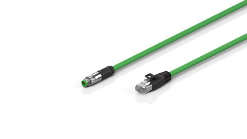 ZK1090-3191-1xxx | EtherCAT cable, PUR, AWG22, drag-chain suitable