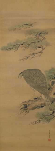 松鷹図