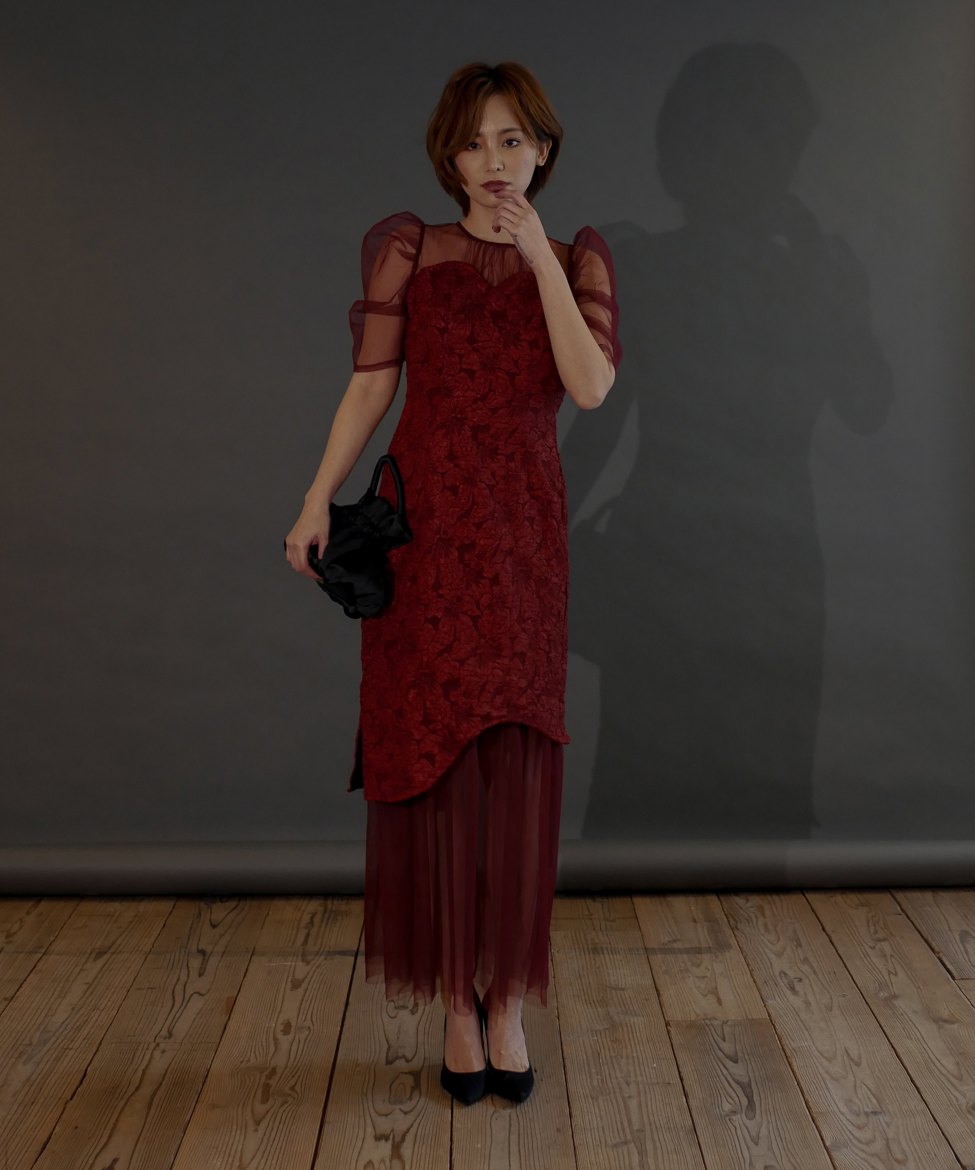 JAQURD DOKING DRESS – My shawty