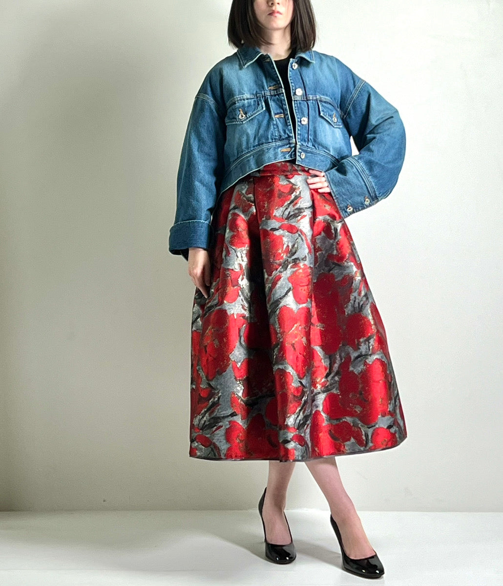 DOUBLE STANDARD CLOTHING】クロップド丈デニムジャケット – MSQUARE