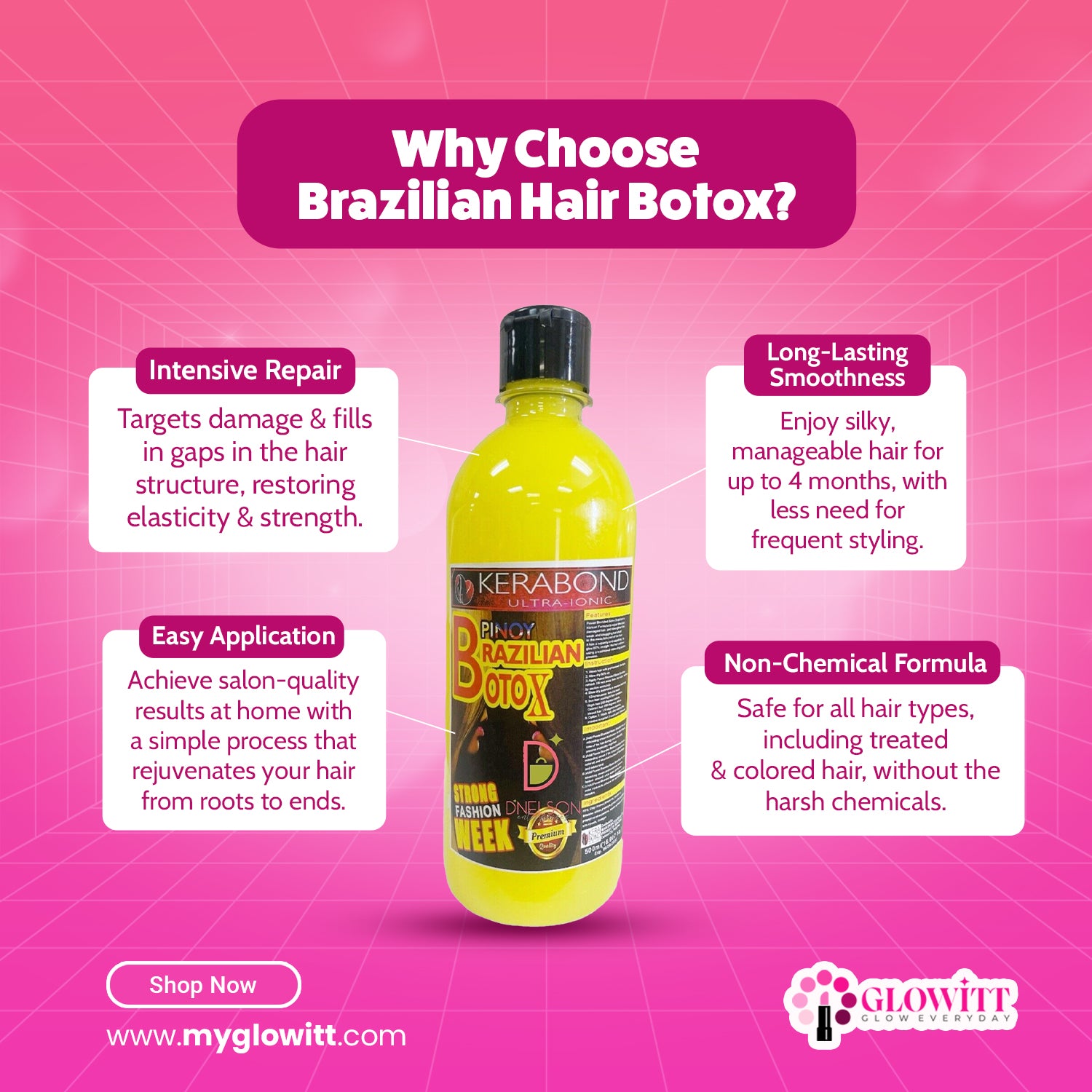 Buy Kerabond Brazilian Botox Hair Treatment Set in Saudi Arabia