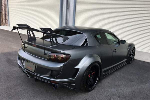 Abflug Spiral 7P Complete Aero Kit (Carbon/FRP) for Mazda RX-8