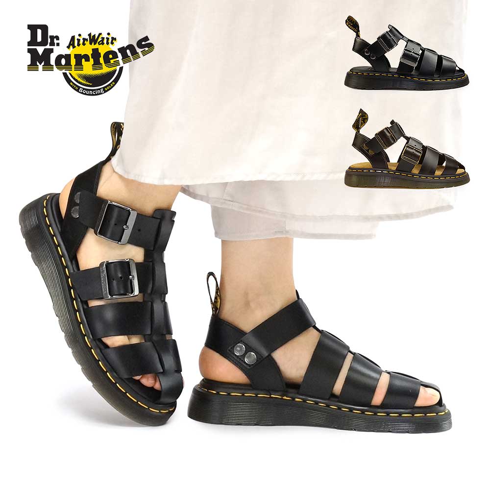 ドクターマーチン サンダル メンズ ガリン GARIN ストラップ レザー