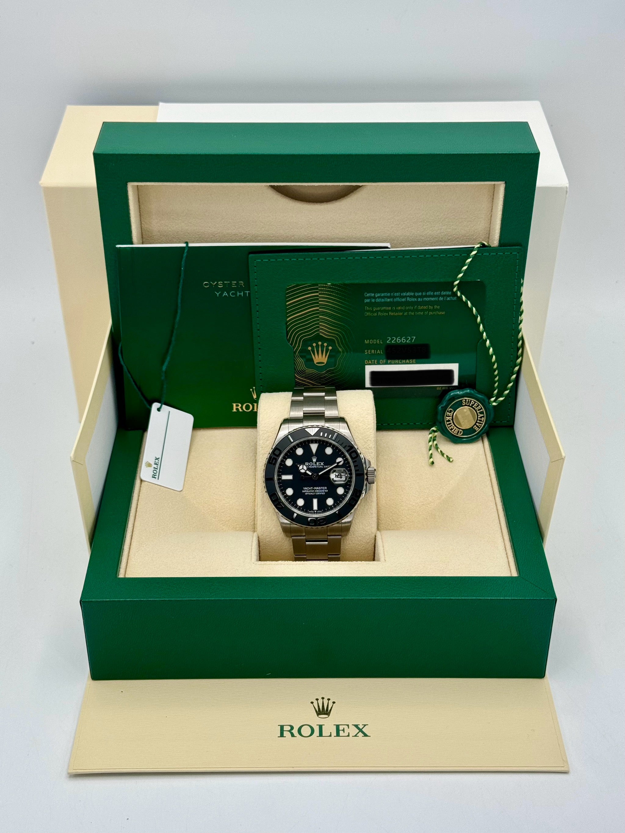 NEW 2024 Rolex Yacht-Master 42mm 226627 Titanium