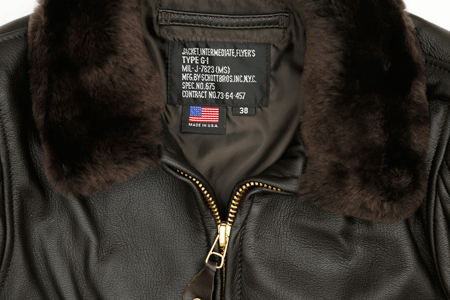 ショット Schott TYPE G-1 ミリタリーショップ 革ジャン 中田商店