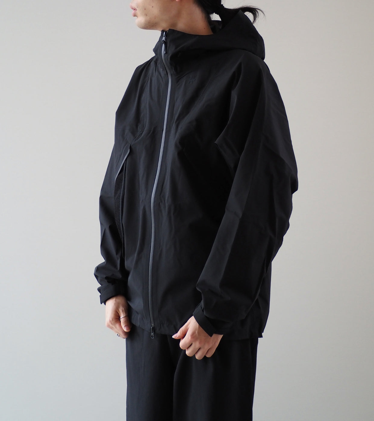 Goldwin Perspex Shield Air Mountaineering Jacket, Black – Navyblue