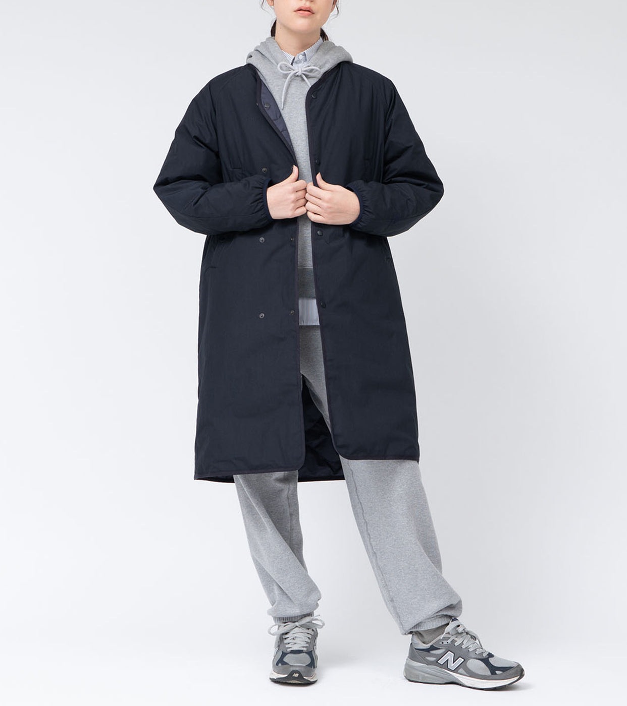 nanamica リバーシブル ダウン コート, Dark Navy – Navyblue