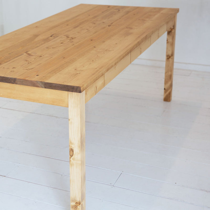 ダイニングテーブル 食卓 引き出し 天然無垢材 幅180cm 無垢