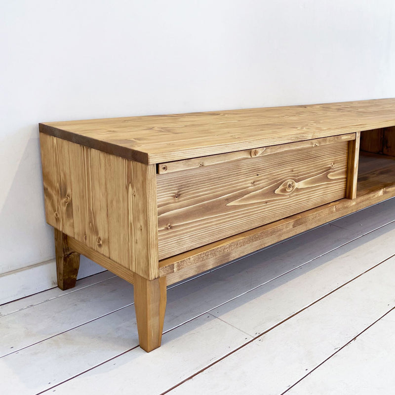 テレビボード テレビ台 ローボード 天然無垢材 幅180cm 無垢