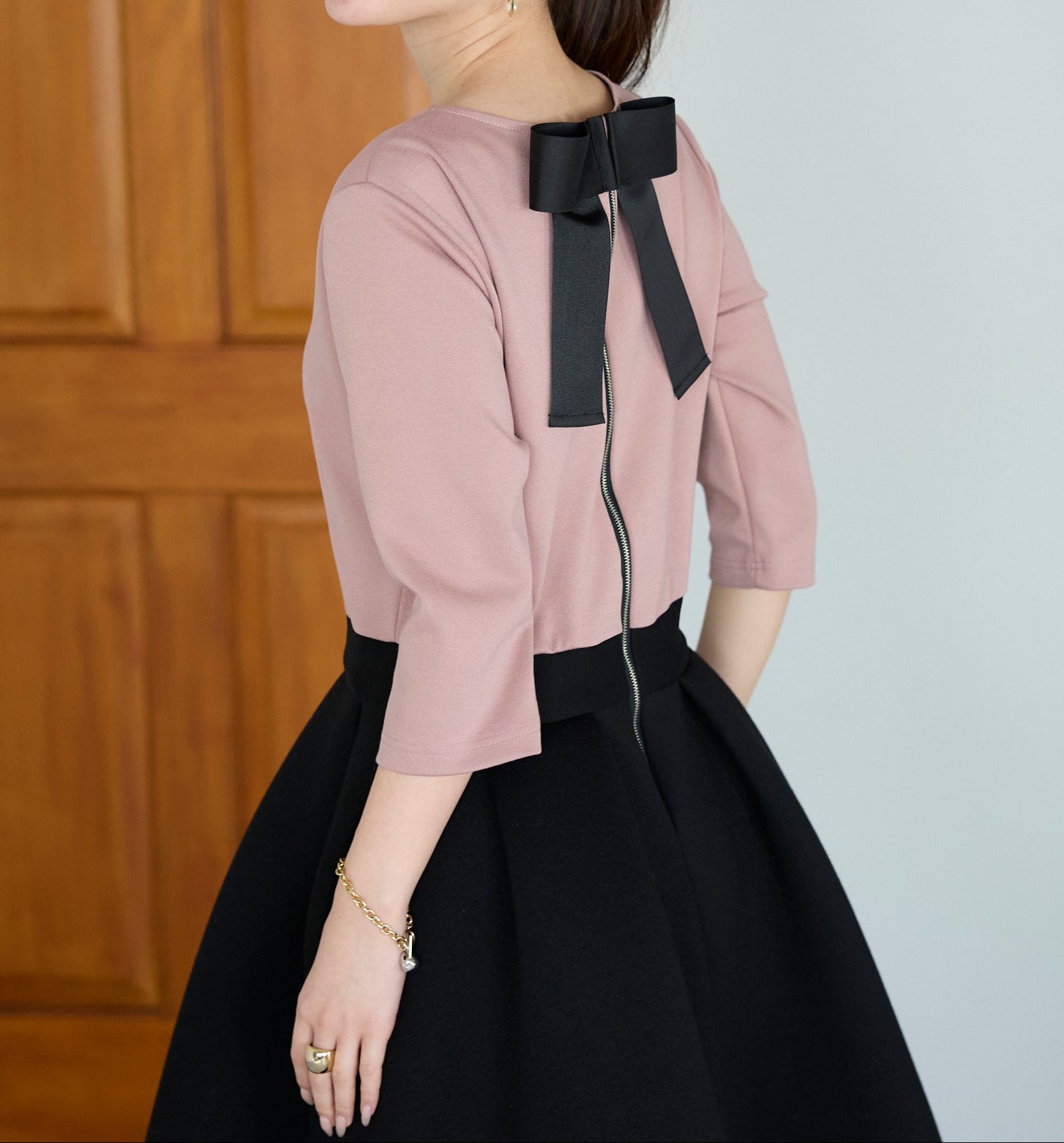 バックリボンワンピース – Neigeオンラインストア