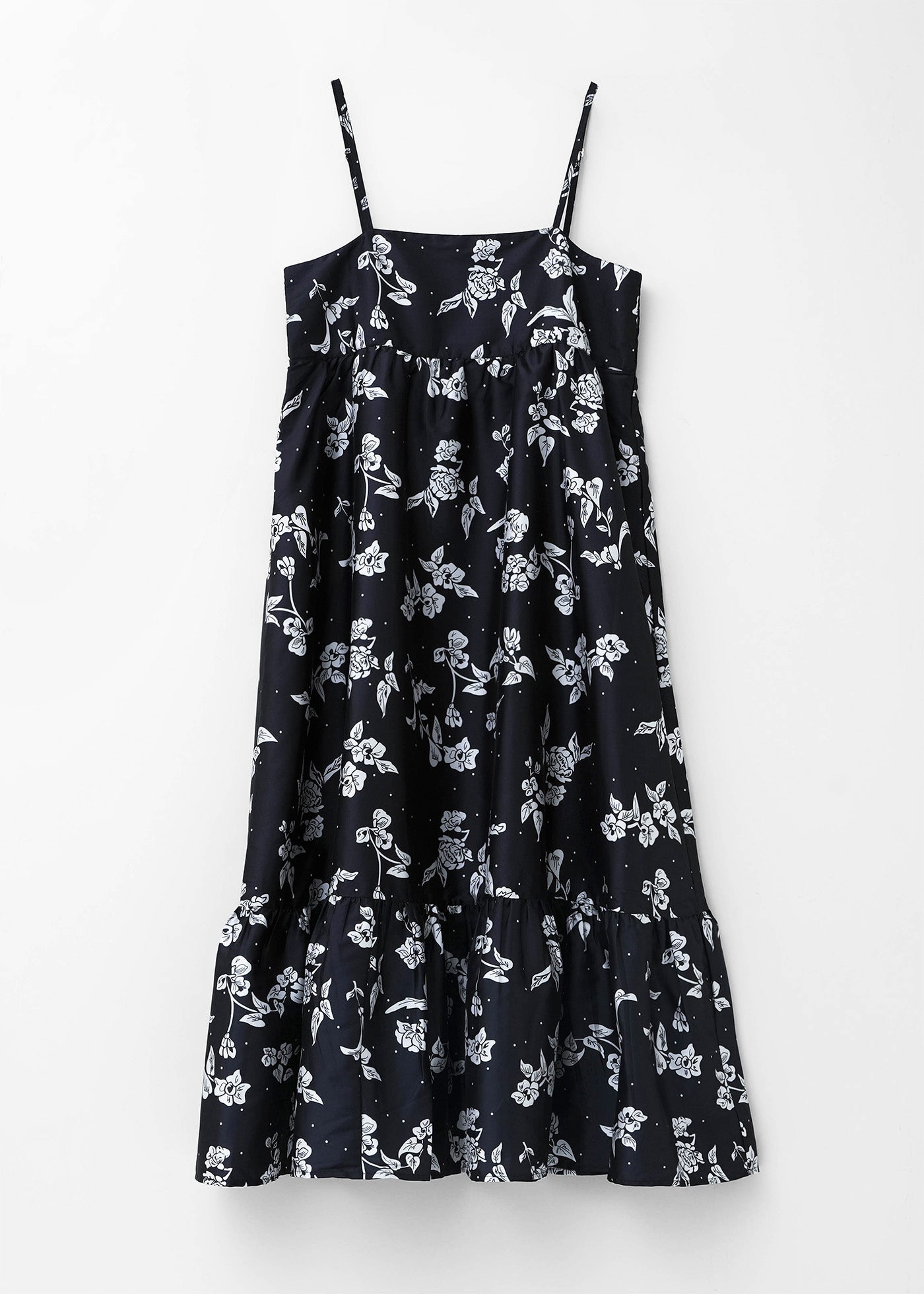 Poly Dupion Flower Print Cami Dress | Pasand by ne Quittez pas