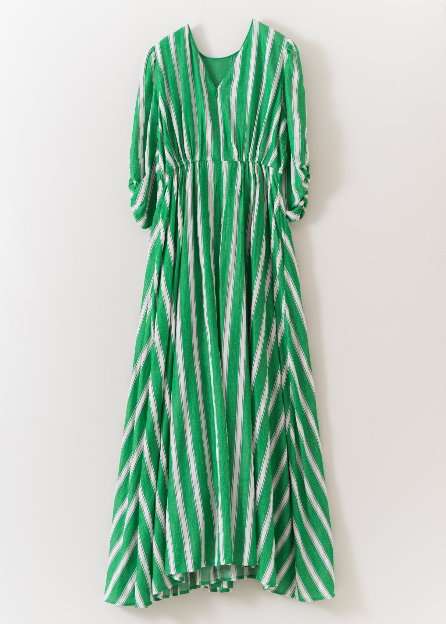 Cotton Voile Stripe Twisted Waist Dress | Pasand by ne Quittez pas