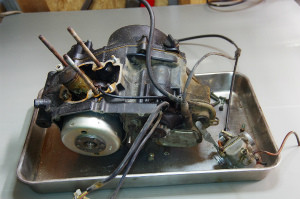 中古バイクを格安レストア(3) スズキ「ウルフ50」レストア - エンジン