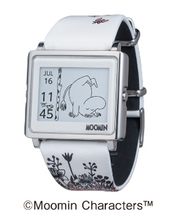 エプソン、ムーミンパパやニョロニョロが楽しく時を知らせるSmart