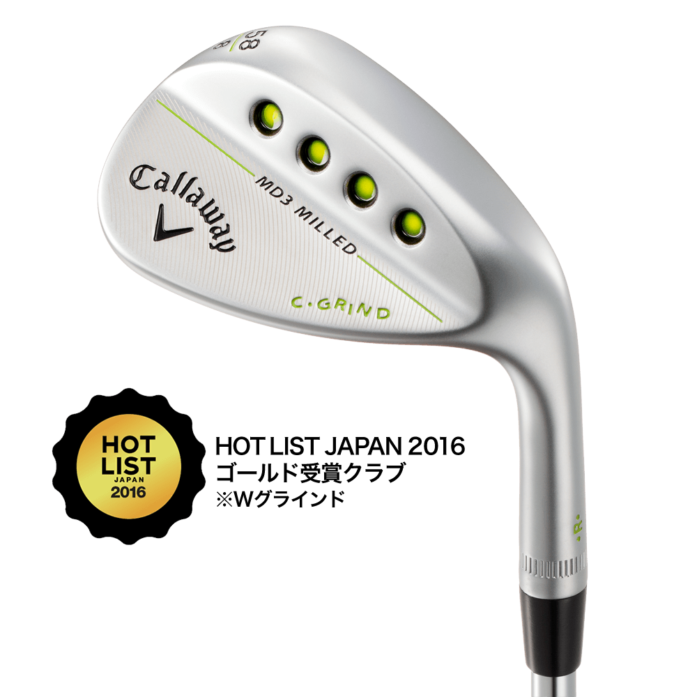 MD3 MILLED ウェッジ 製品情報(メンズ) | キャロウェイゴルフ Callaway
