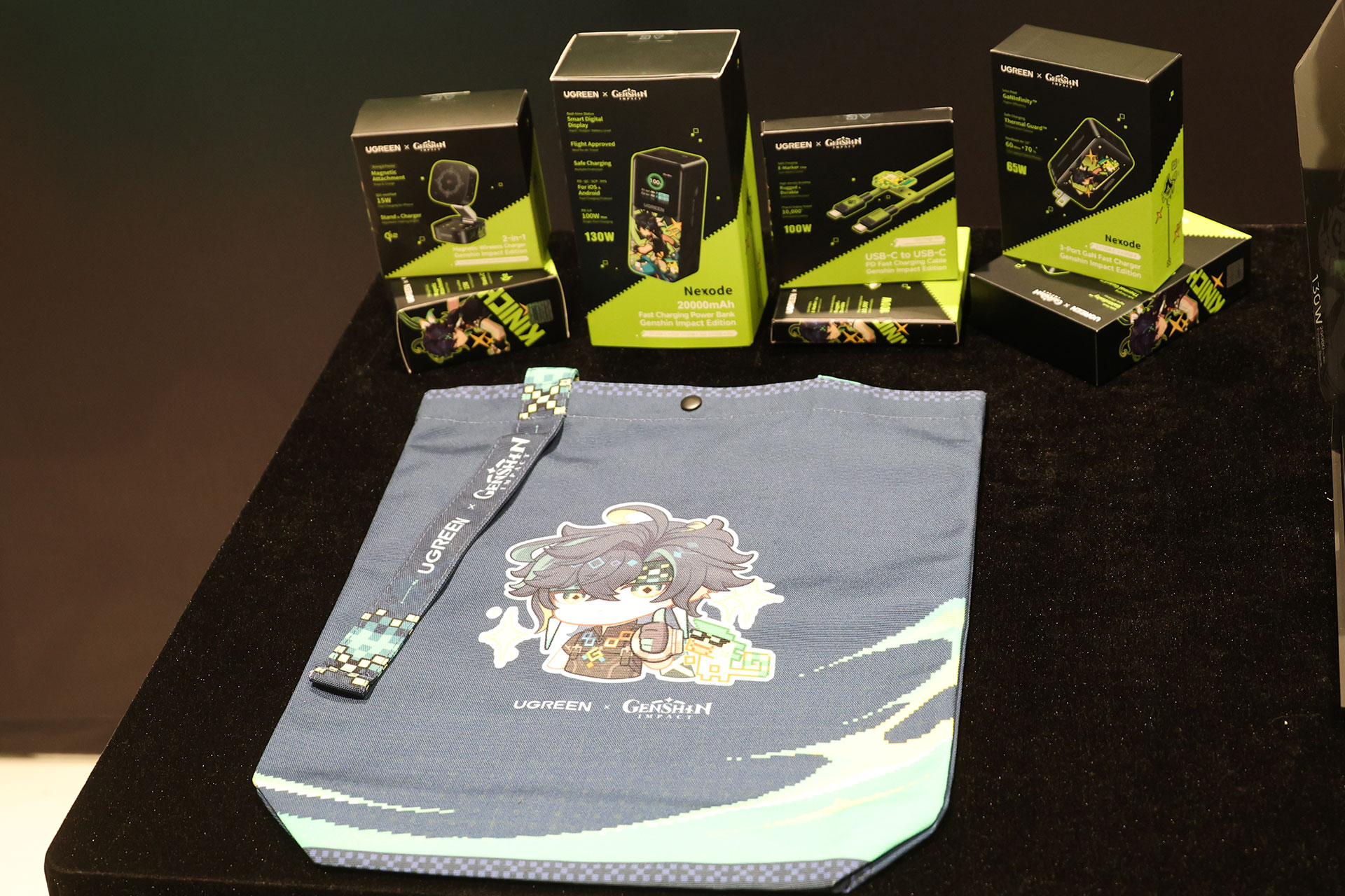 UGREEN『原神』キィニチとコラボ。モバイルバッテリーなど4種類の