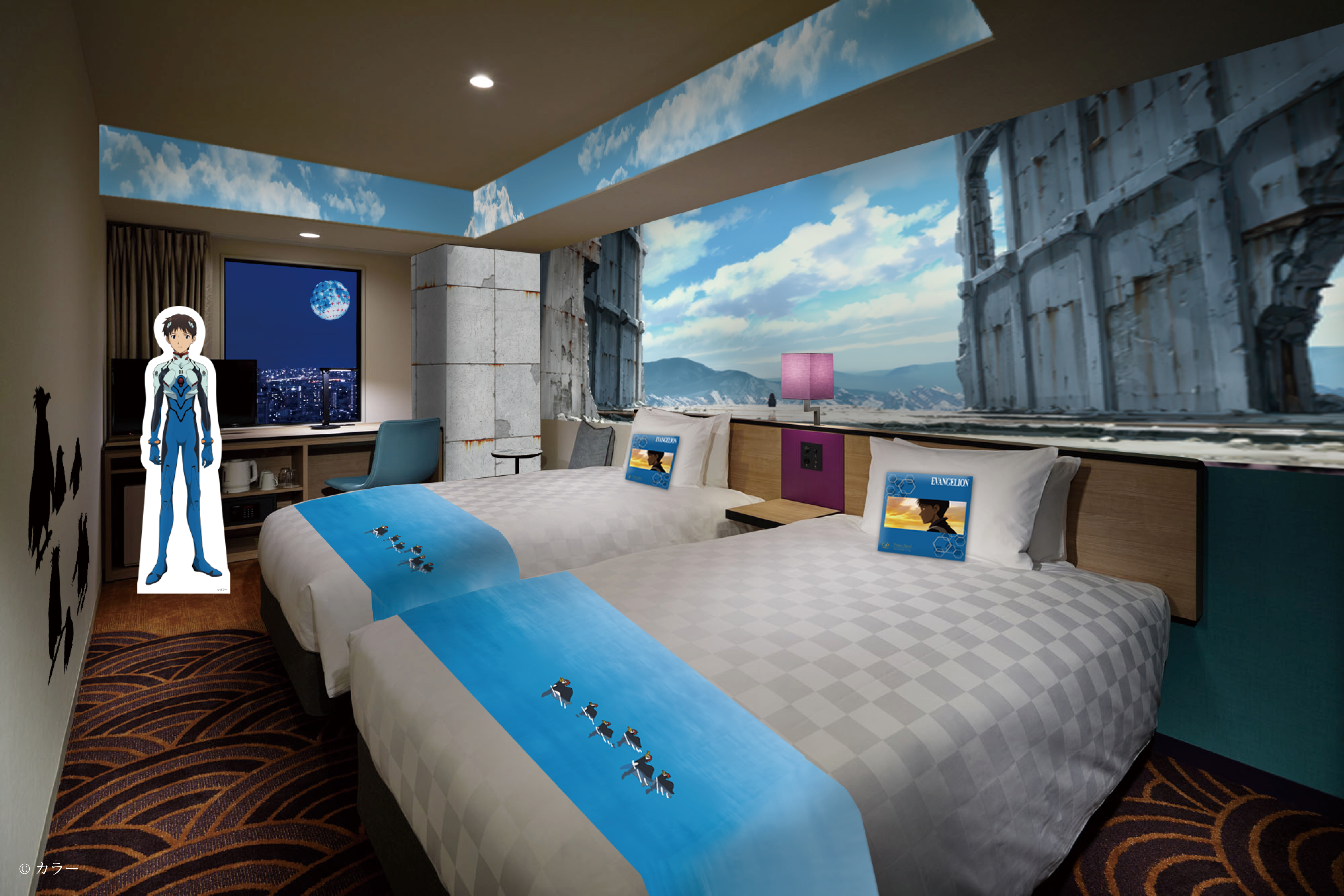 エヴァ』第3村のような宿泊・体験が楽しめるコンセプトフロア