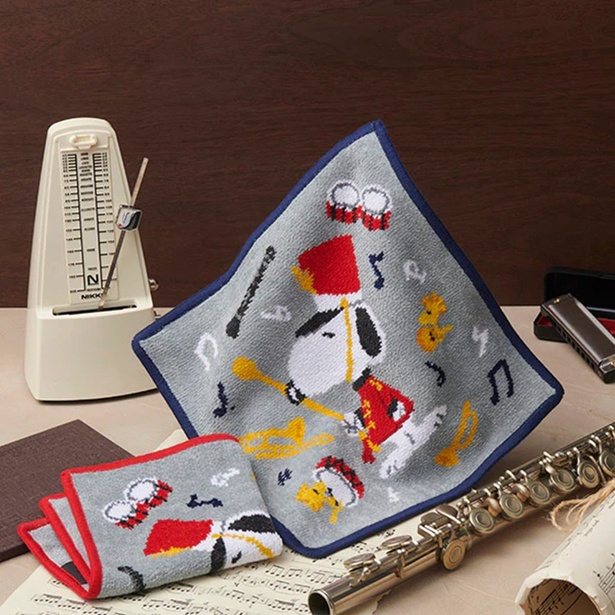 スヌーピーデザインの「FEILER」に春の新作！第1弾「マーチングバンド