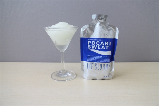 身体を冷やす“飲める氷”！新たなポカリスエット「アイススラリー」に熱