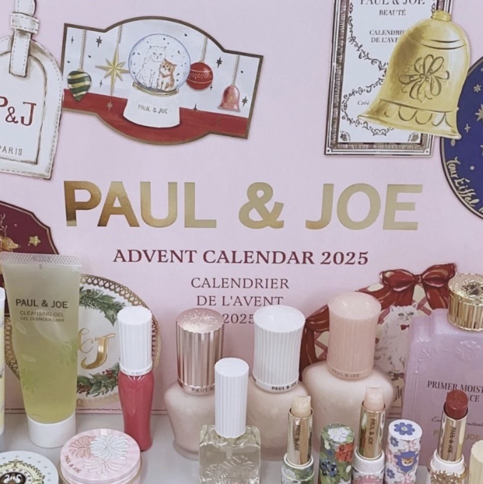 2025クリスマスコフレ】「ポール＆ジョー」恒例のアドベントカレンダー