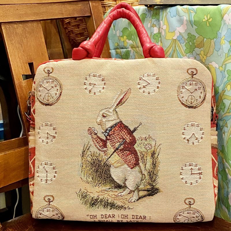 ゴブラン織りバッグ