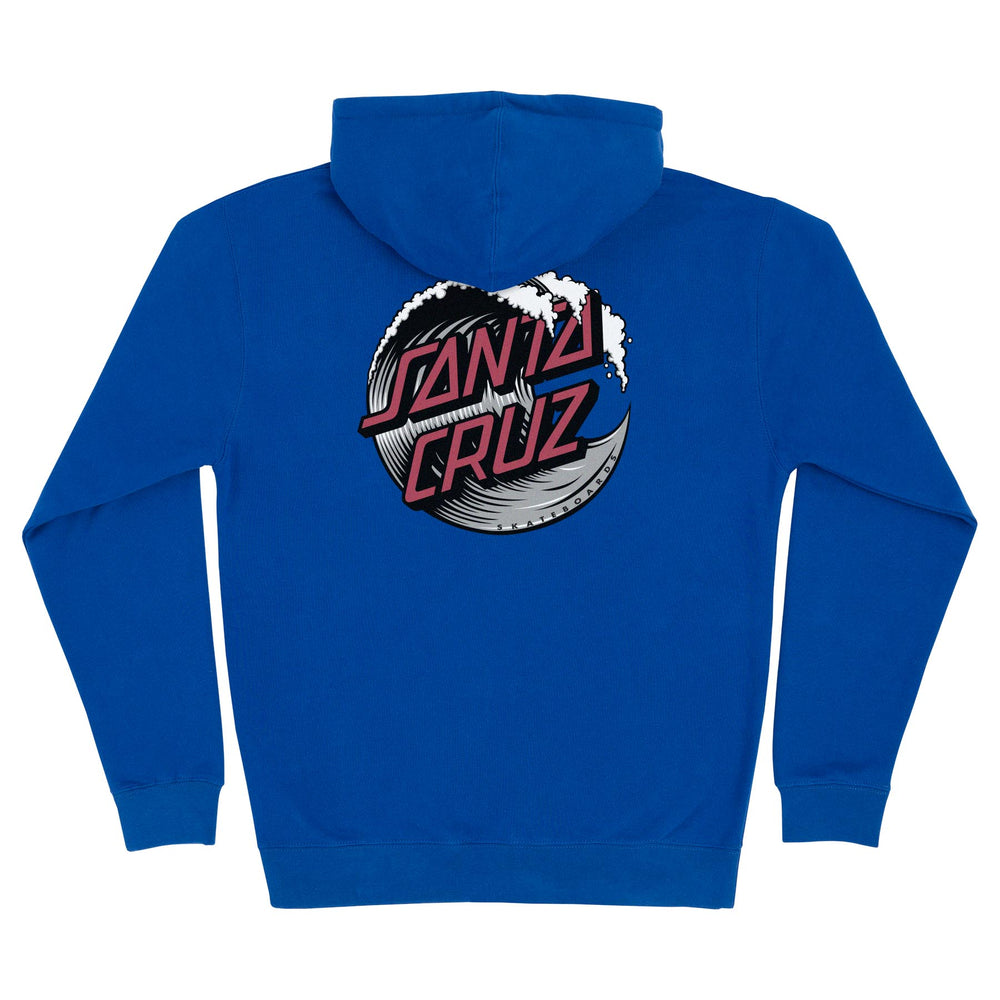 Wave Dot Mens Zip Hoodie | Santa Cruz | Skate Apparel