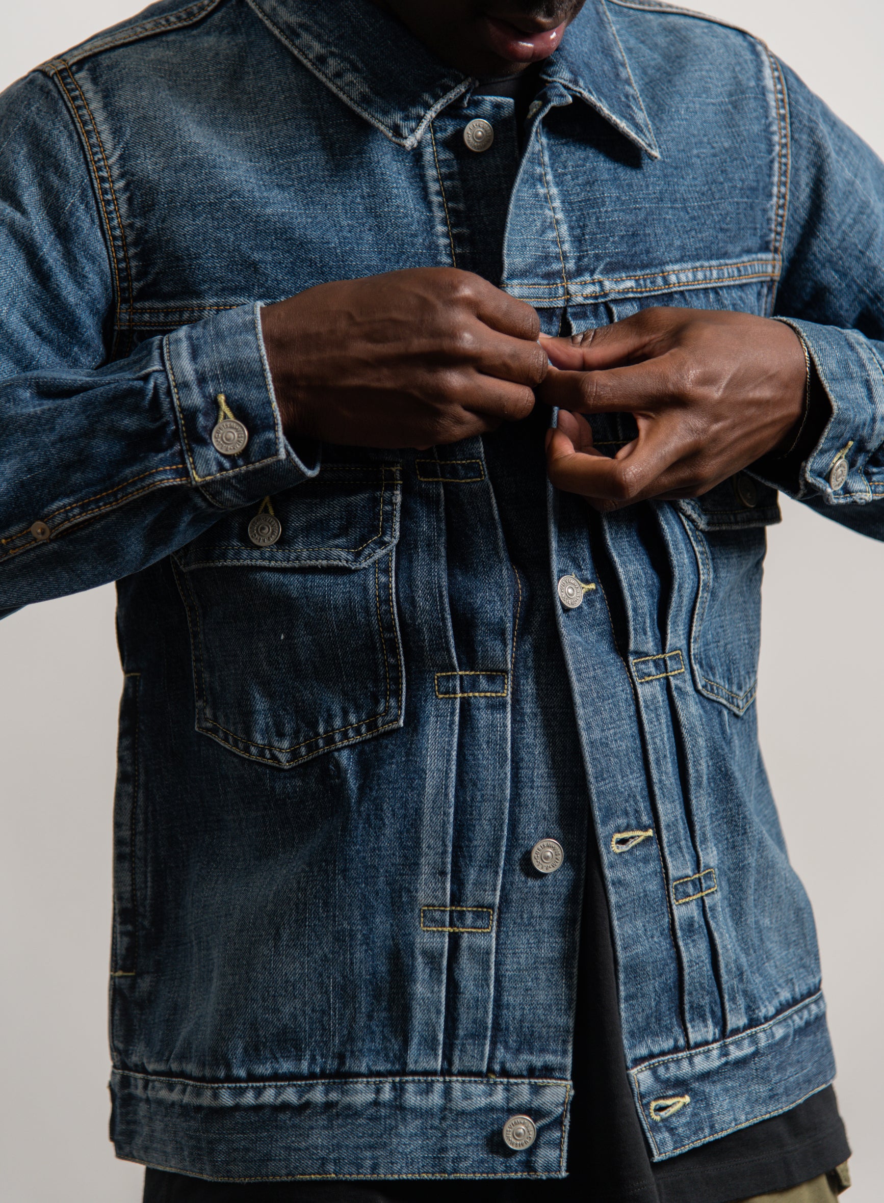 Visvim Social Sculpture 101 JKT DMGD-1001 Indigo – NOMAD