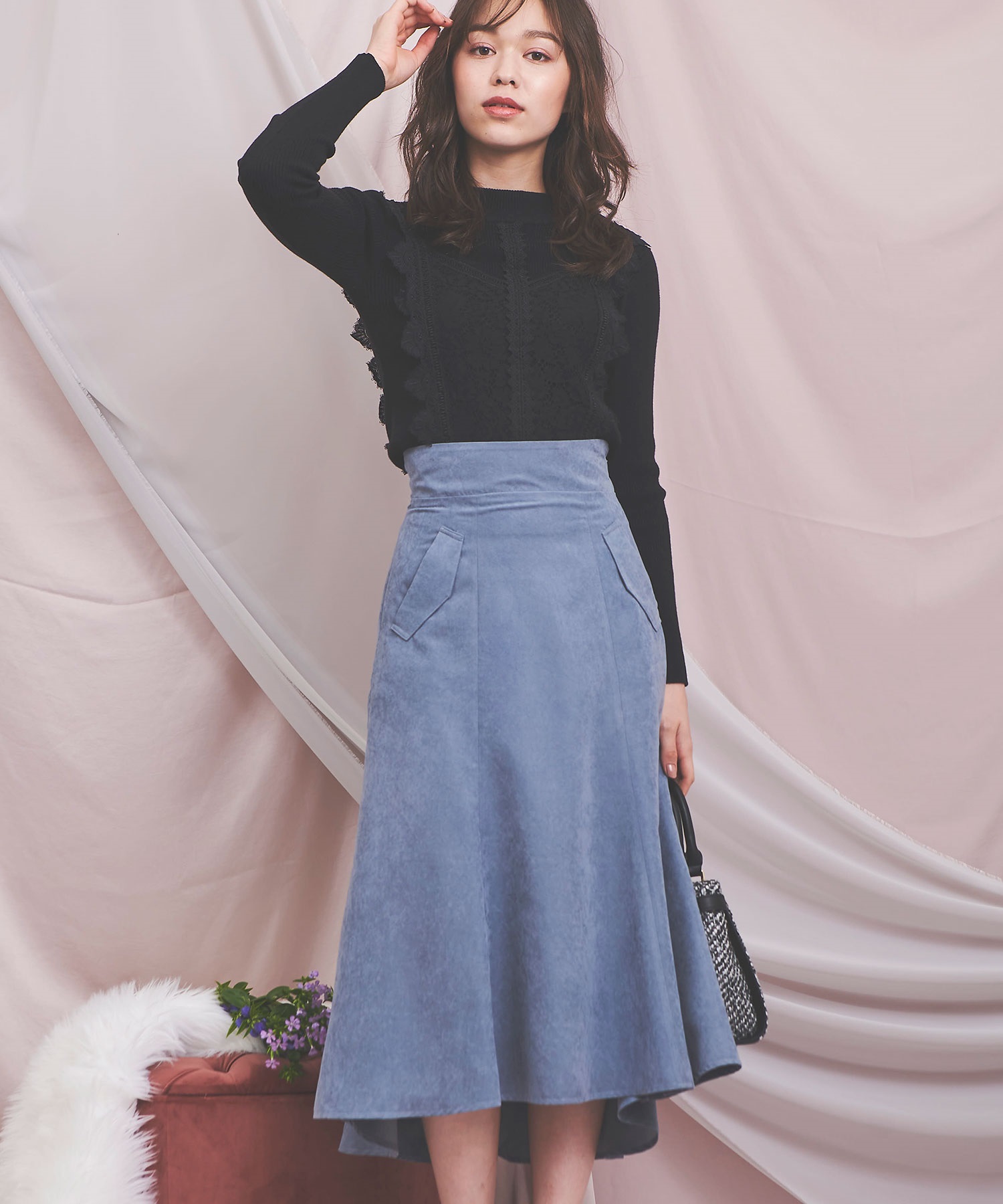 バックフレアスカート | フレアスカート | NOELA OFFICIAL WEB STORE