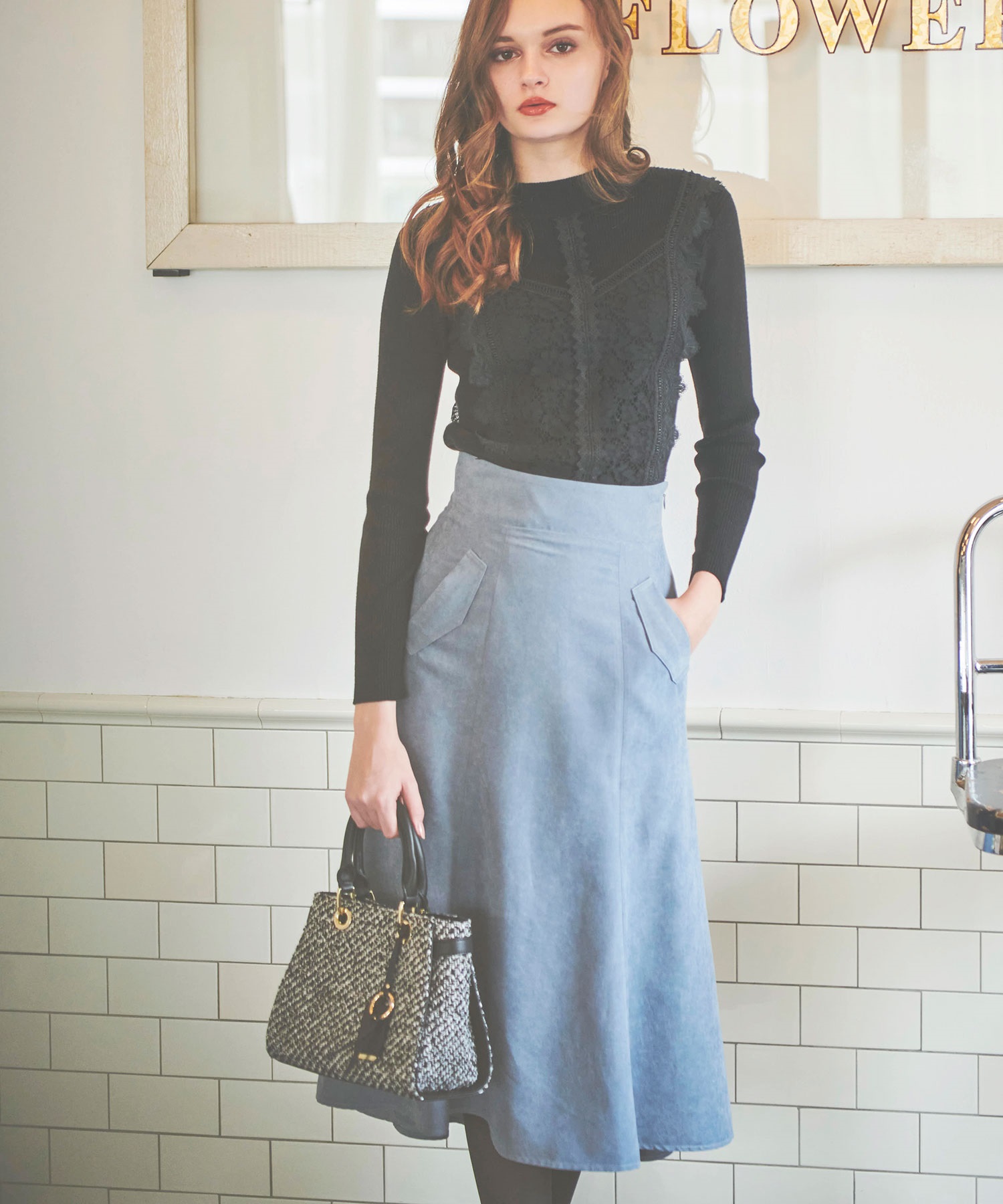 バックフレアスカート | フレアスカート | NOELA OFFICIAL WEB STORE