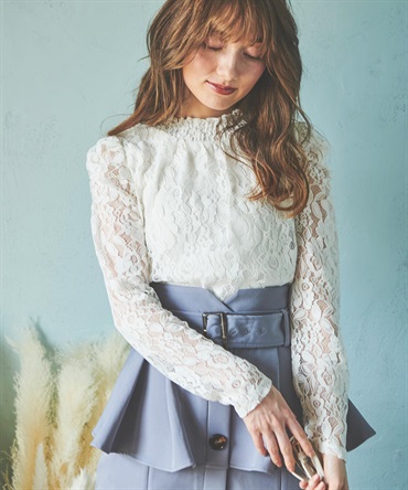 起毛レーストップス | Tシャツ・カットソー | NOELA OFFICIAL WEB STORE