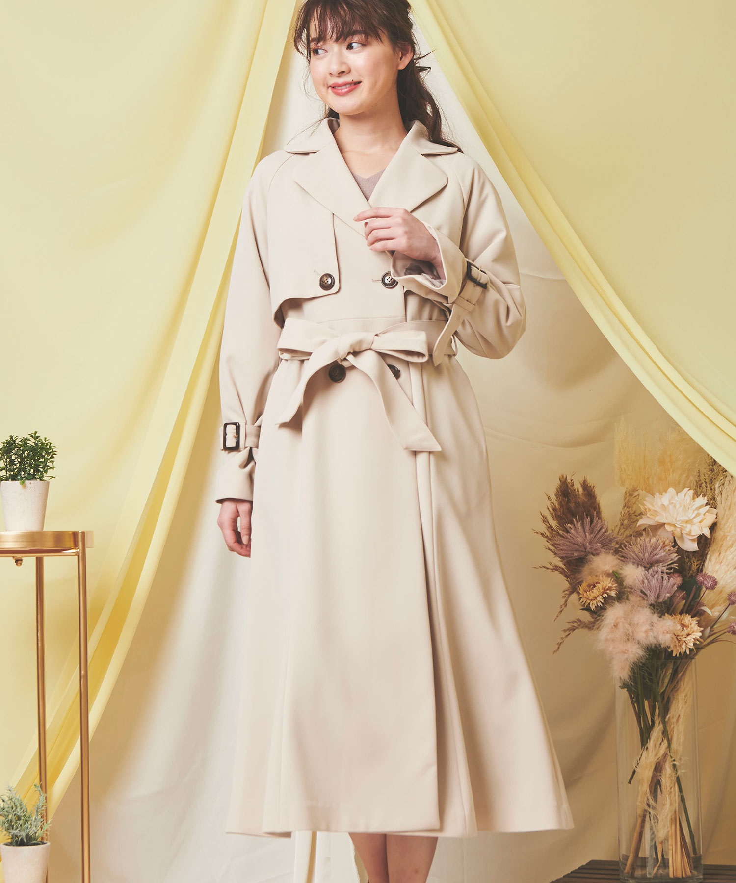 マーメイドトレンチコート | コート | NOELA OFFICIAL WEB STORE