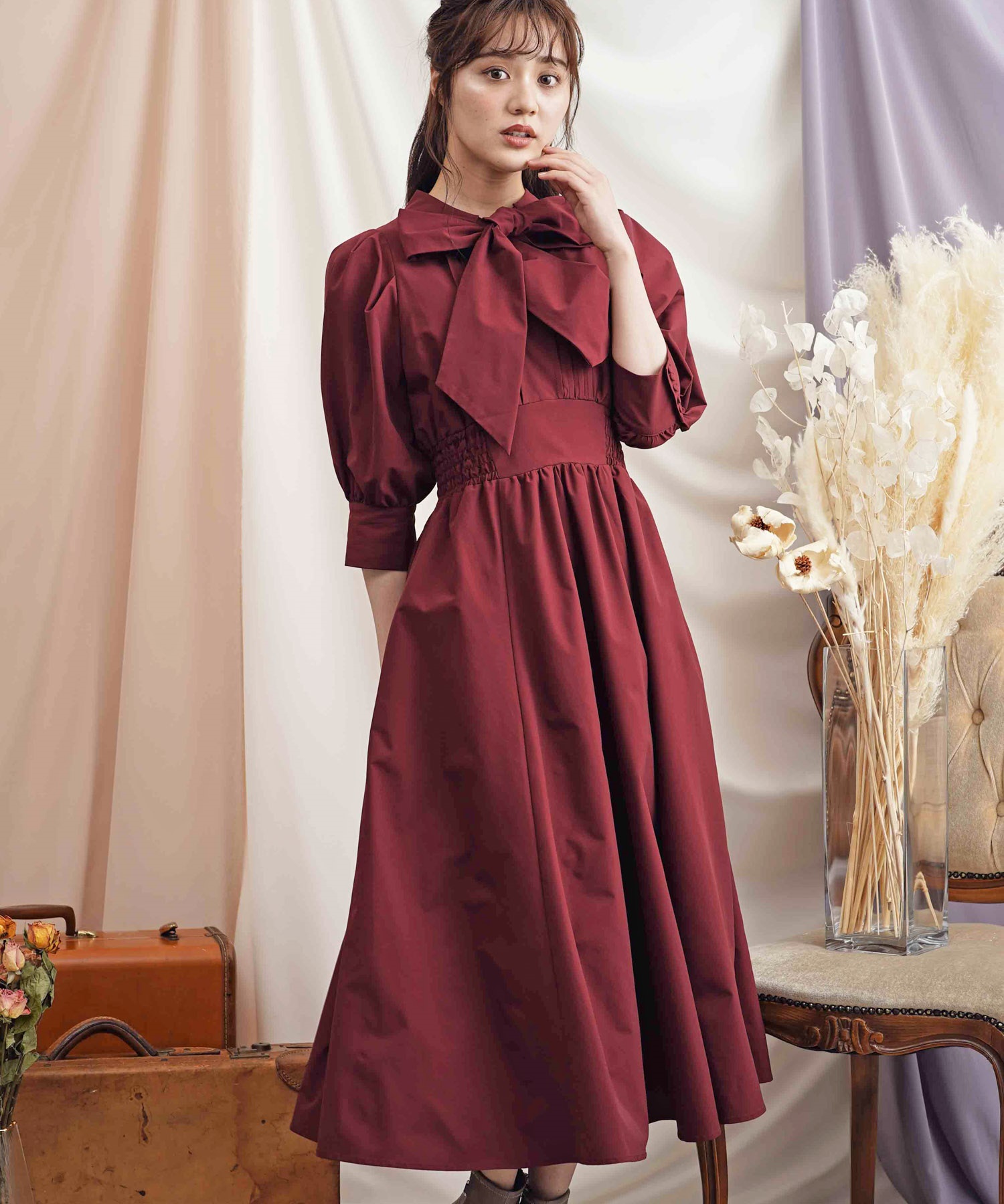 メイドシルエットワンピース | ロングワンピース | NOELA OFFICIAL WEB