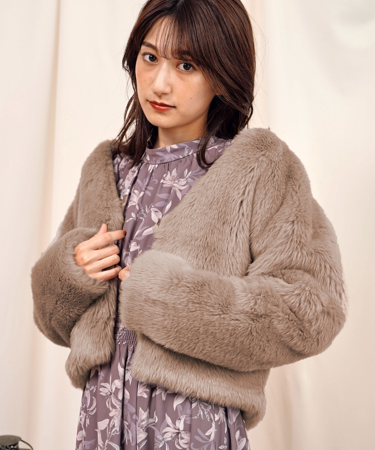 エコファーコクーンコート | コート | NOELA OFFICIAL WEB STORE