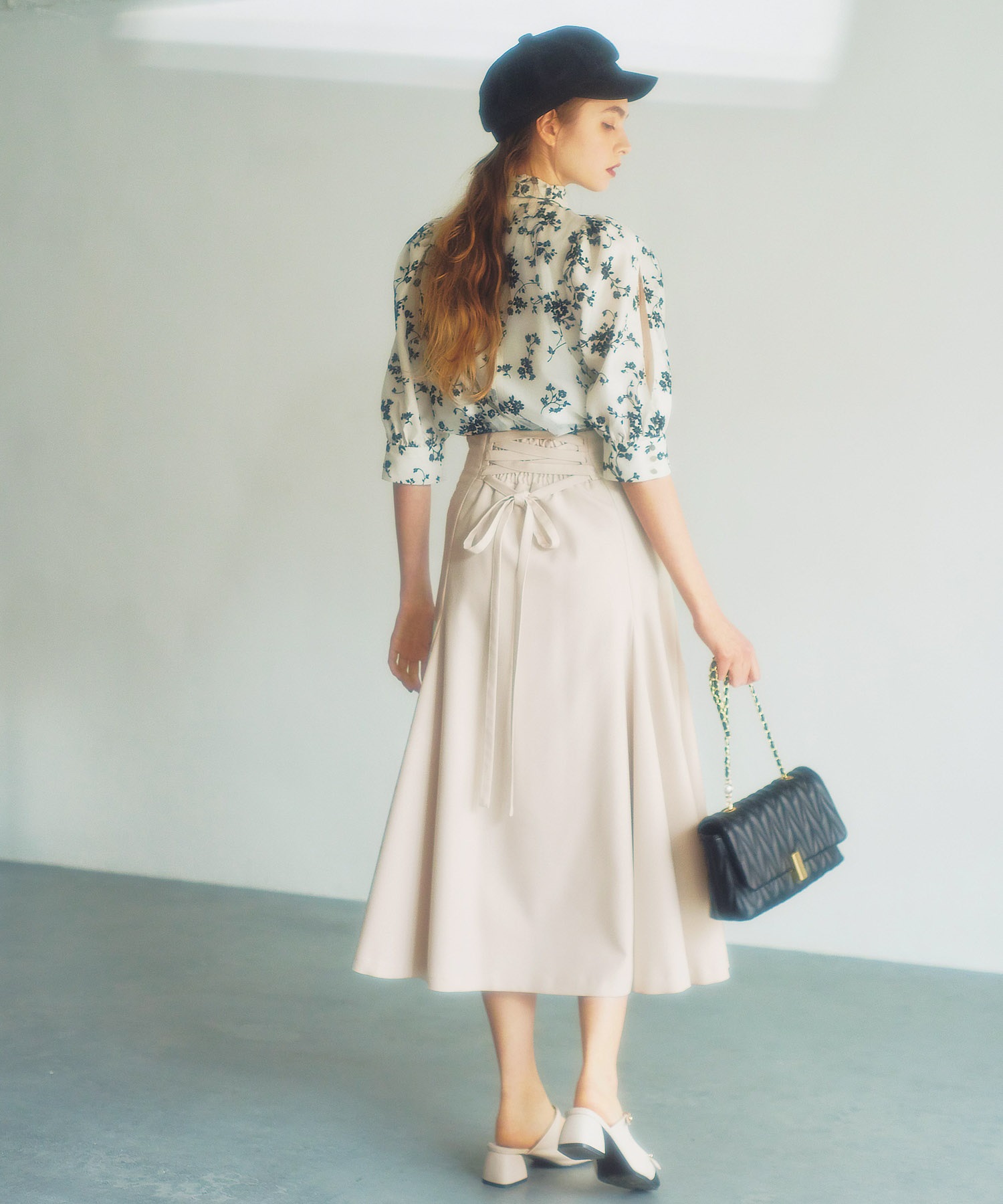 SSサイズあり】ハイウエストスカート | フレアスカート | NOELA