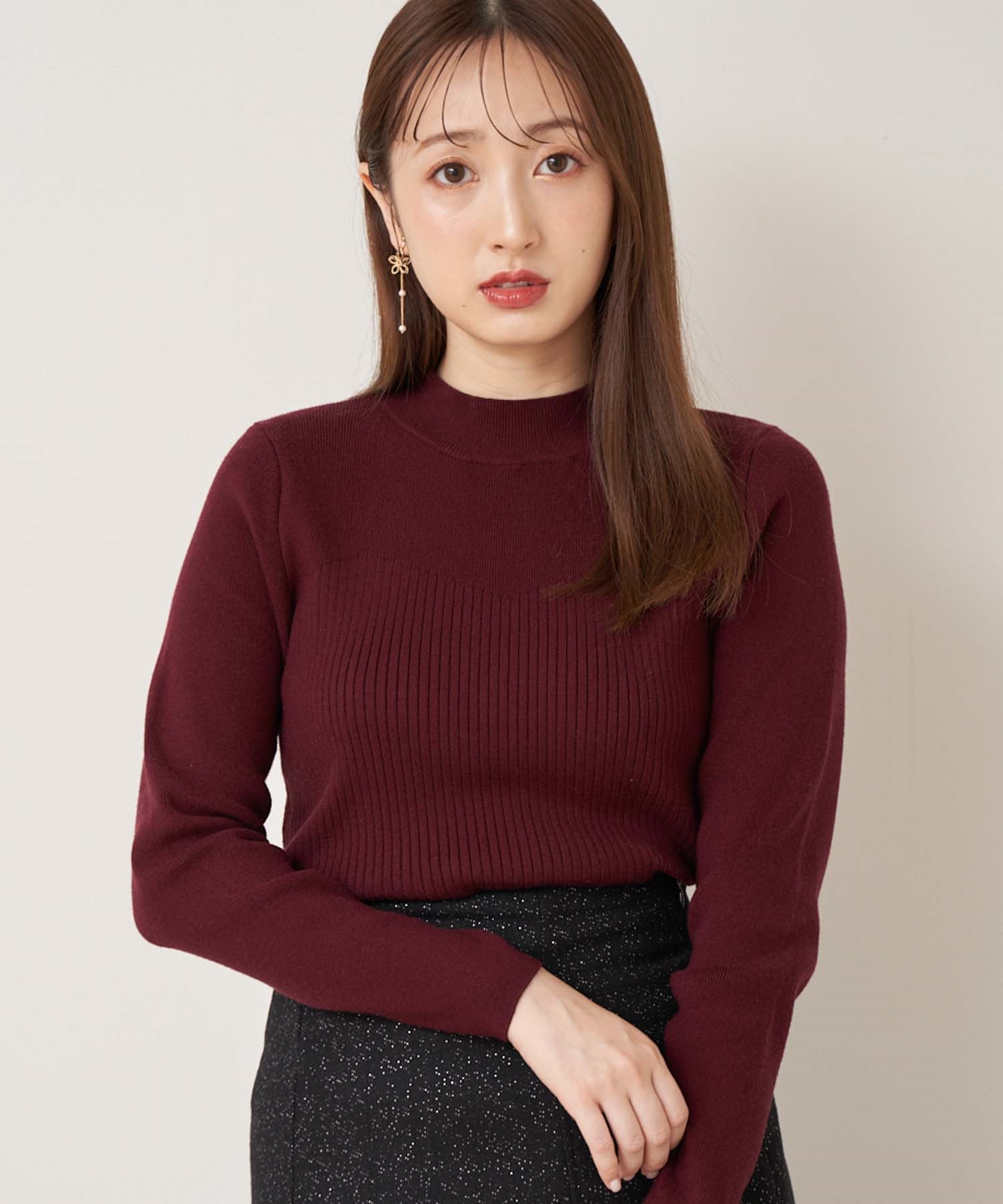 リブ切替ビスチェニット | ニット | NOELA OFFICIAL WEB STORE