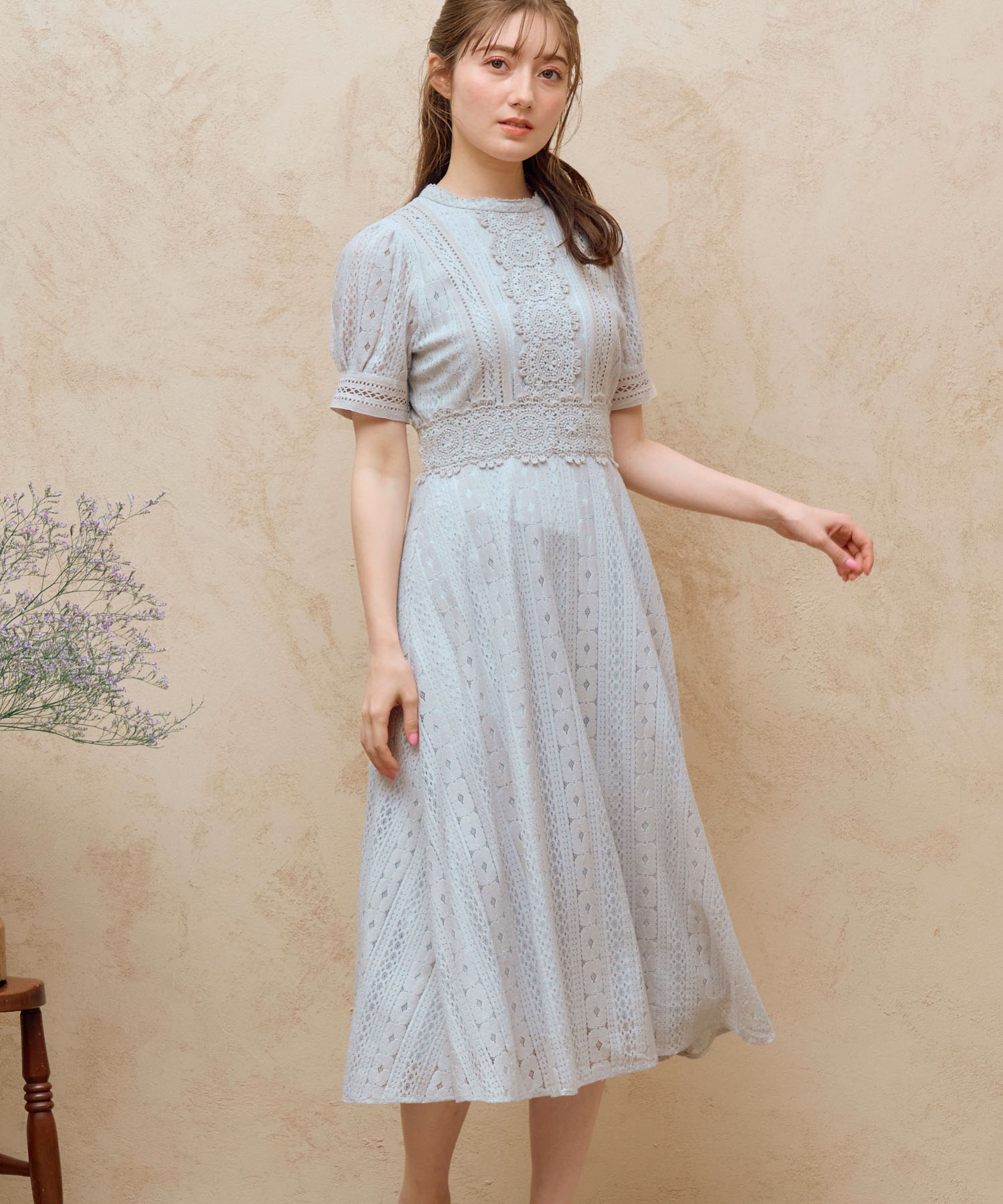 レースワンピ | ロングワンピース | NOELA OFFICIAL WEB STORE