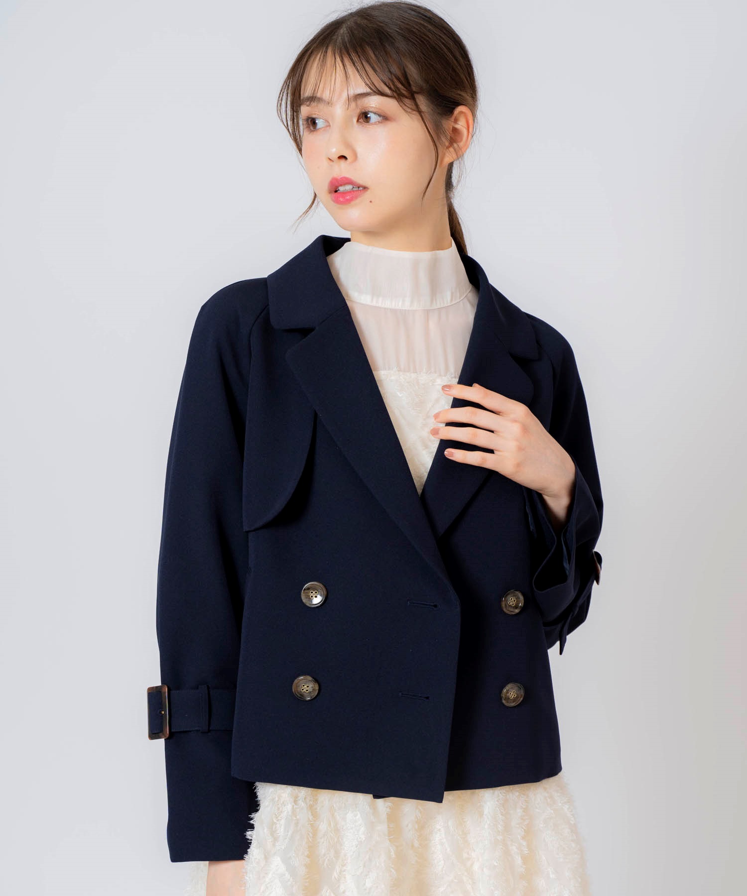 ショートトレンチコート | ジャケット | NOELA OFFICIAL WEB STORE