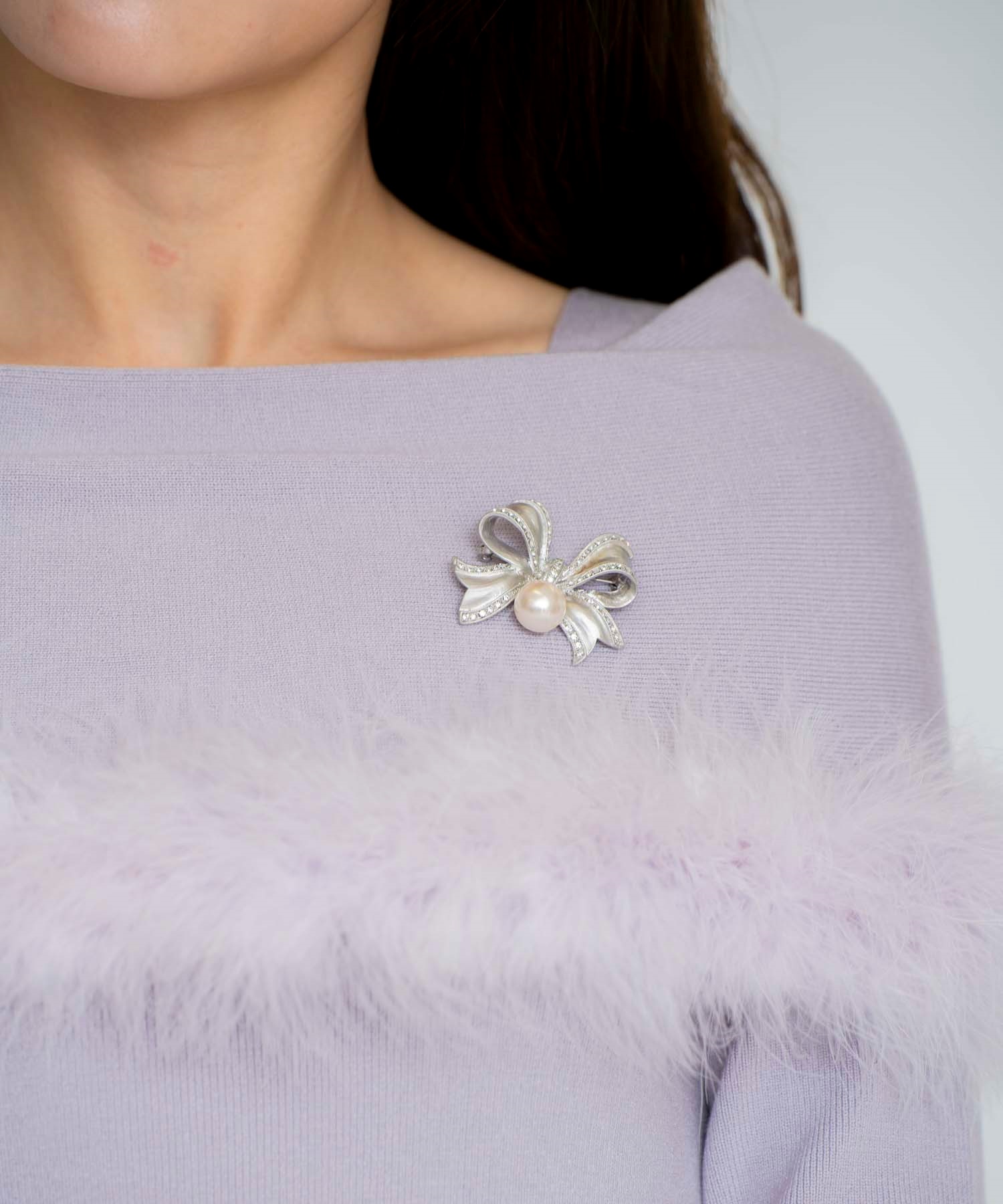 リボンビジューパールブローチ | その他 | NOELA OFFICIAL WEB STORE