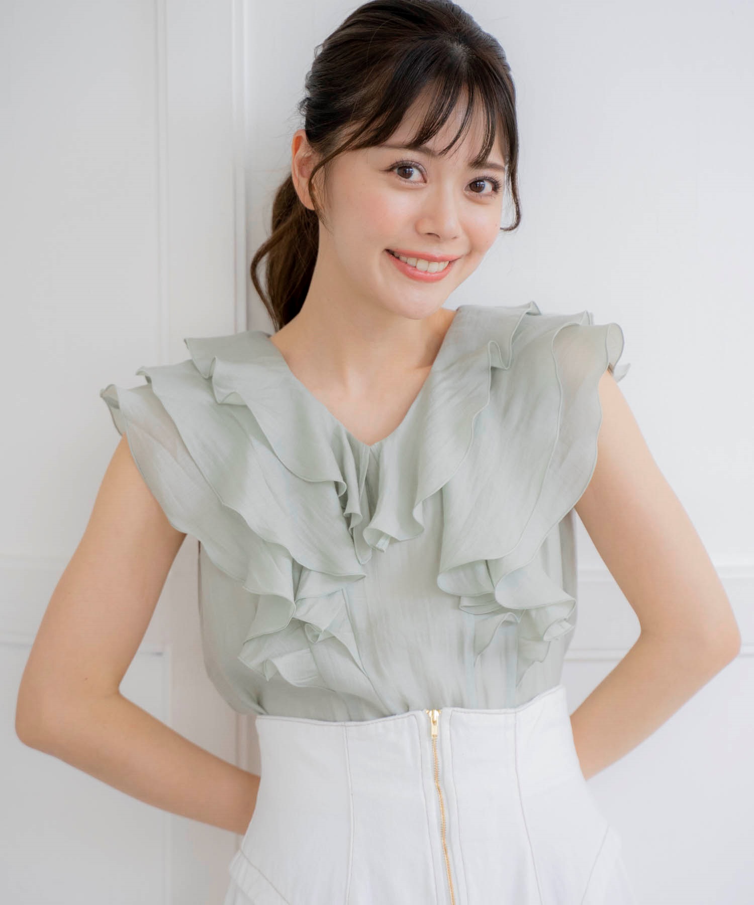 シアーフリルブラウス | シャツ・ブラウス | NOELA OFFICIAL WEB STORE